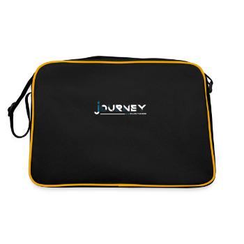 Embrace the Journey - Retro Bag - black/gold - Back