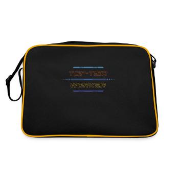 Top-Tier Worker - Retro Bag - black/gold - Back