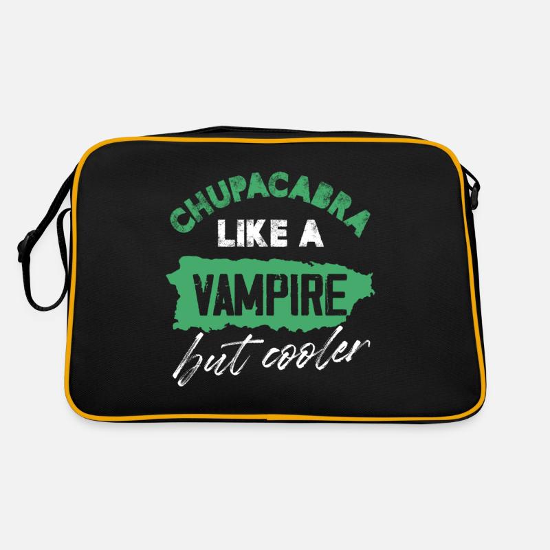 Chupacabra comme un vampire mais une cryptozoologie plus cool Sac Retro