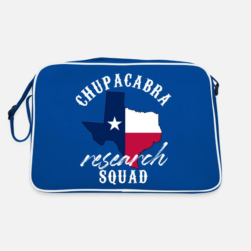 Chupacabra Research Squad Hide And Seek Cryptid Retro Tasche