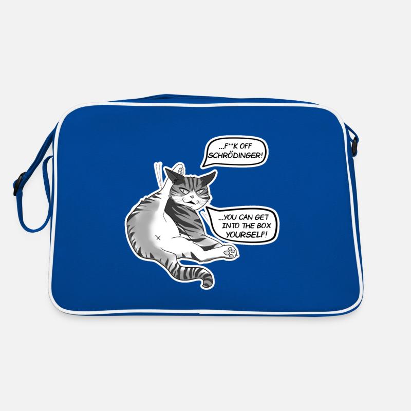 Schrödinger cat Retro Bag