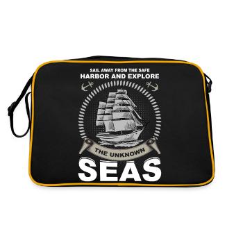 Guitarists Are Magicians, Conjuring Emotions And M - Retro Bag - black/gold - Back