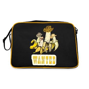 CHAPEAU DE COWBOY WESTERN BANANE - Sac Retro - noir/or - Dos