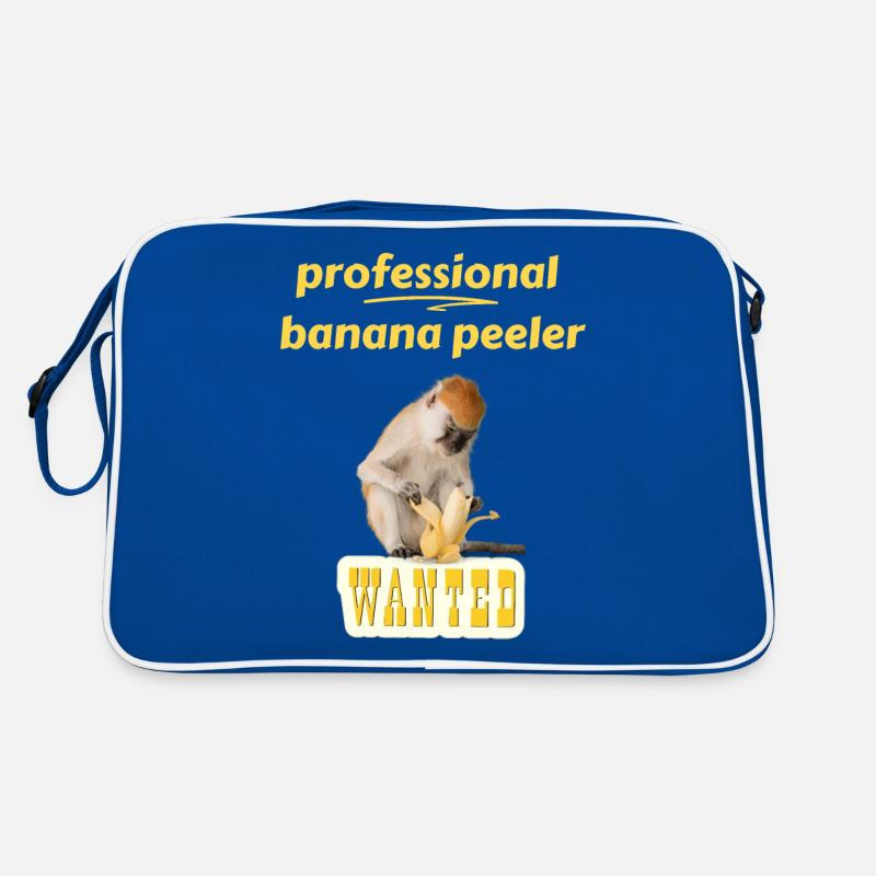 Professional Banana Peeler Funny Monkey Retro Bag