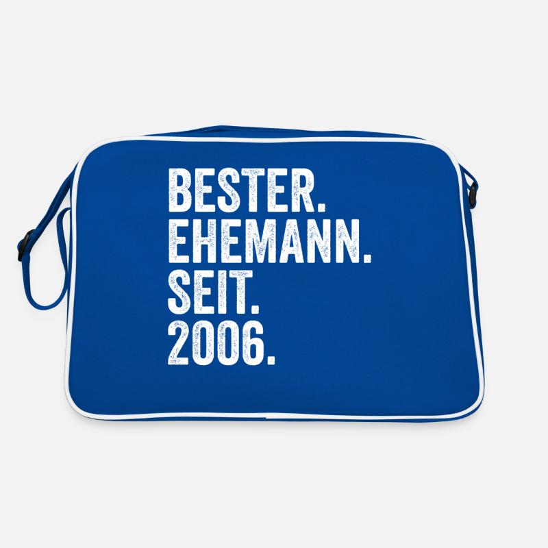 Valentinstag Bester Ehemann Seit 2006 Retro Tasche