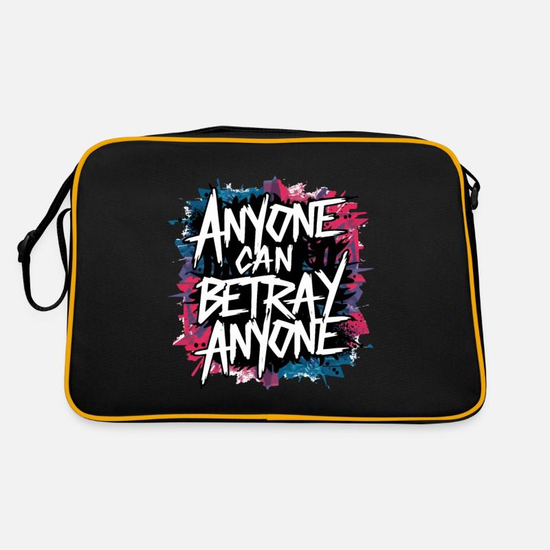 N’IMPORTE QUI PEUT TRAHIR N’IMPORTE QUI Sac Retro