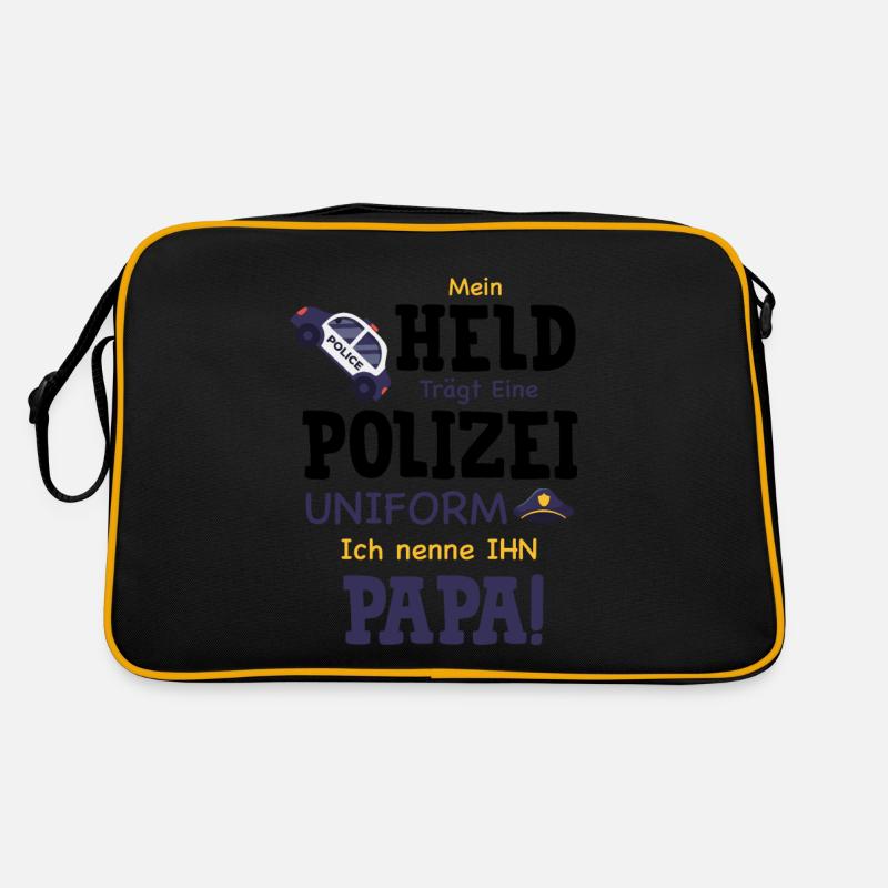 Dire que mon héros porte un uniforme de police Geschen Sac Retro