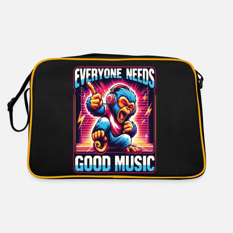 Everyone needs - Funky Monkey Design. Retro Bag
