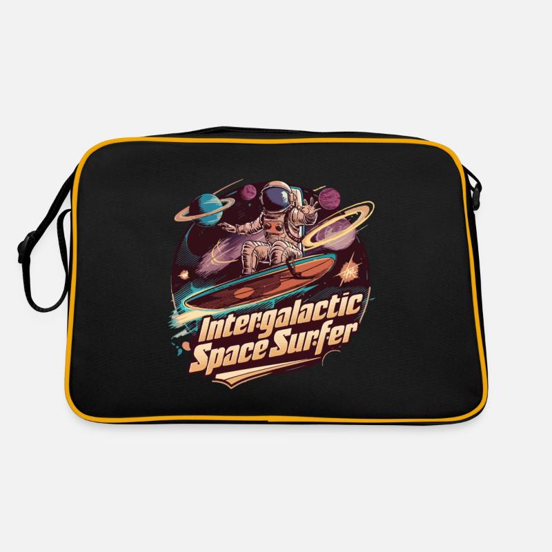INTERGALACTIC SPACE SURFER Retro Bag