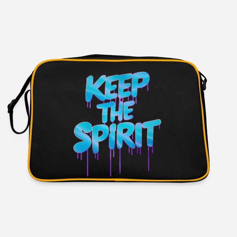 BEWAHREN SIE DEN GEIST Retro Tasche