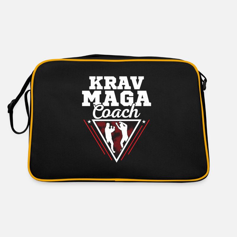 Krav Maga Coach Martial Arts Training Retro Bag