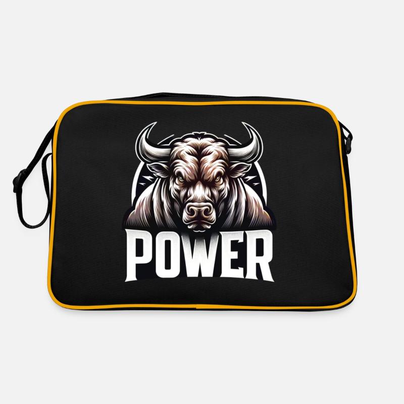 Power Bull Retro Tasche