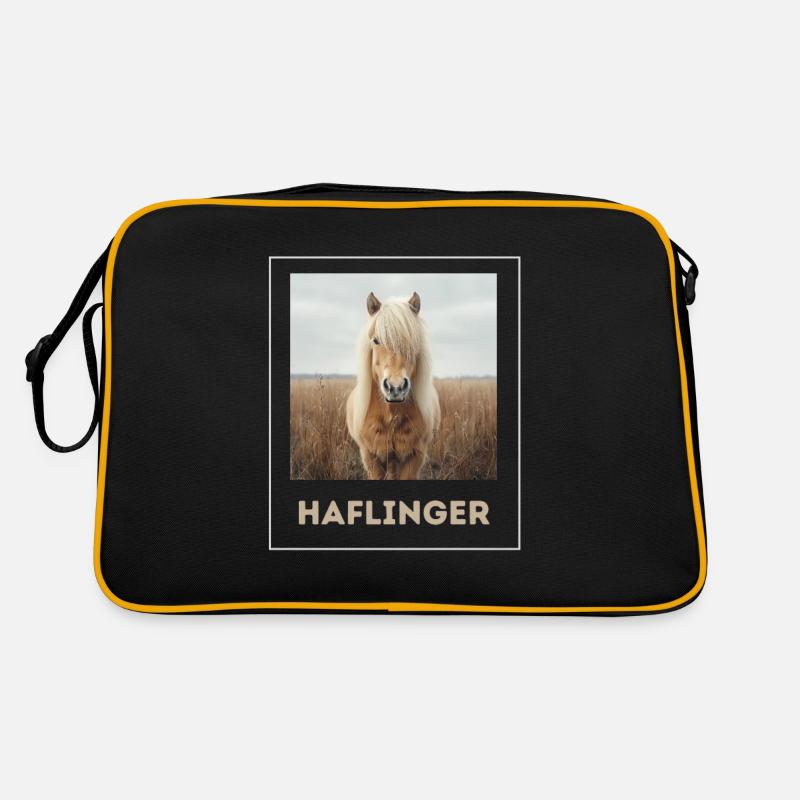 Haflinger Cheval Sucré Sac Retro