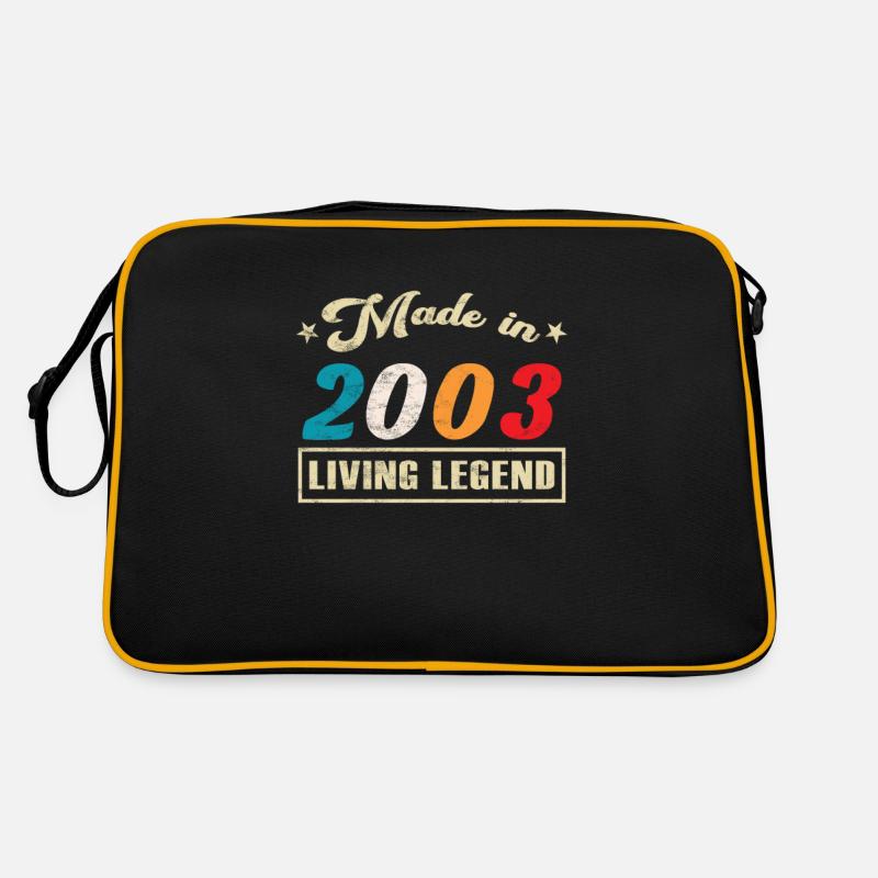 Anniversaire 2003 Fabriqué en édition limitée Sac Retro