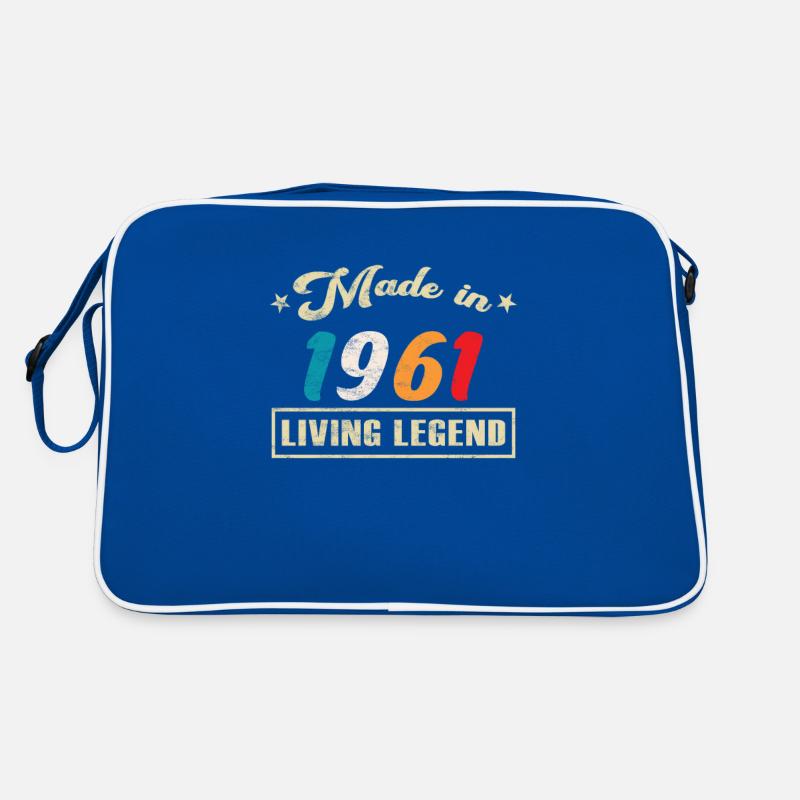 Anniversaire de 1961 Fabriqué en édition limitée Sac Retro