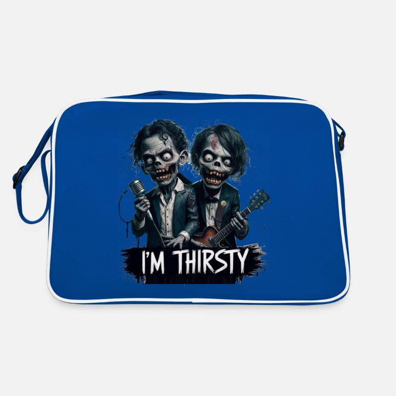 I M THIRSTY Retro Bag