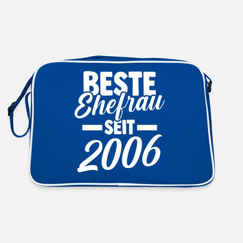 Valentinstag Beste Ehefrau Seit 2006 Retro Tasche
