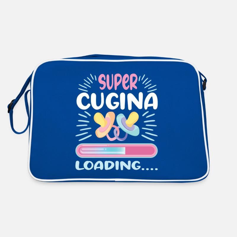 geschenk schwangersCousine werden Cousine 2024 Retro Tasche