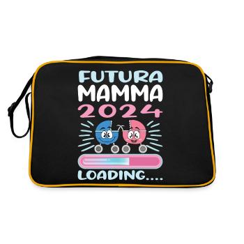 Super Mamma 2024 Loading - Retro Bag - black/gold - Back