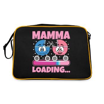 Super Mamma 2024 Loading - Retro Bag - black/gold - Back