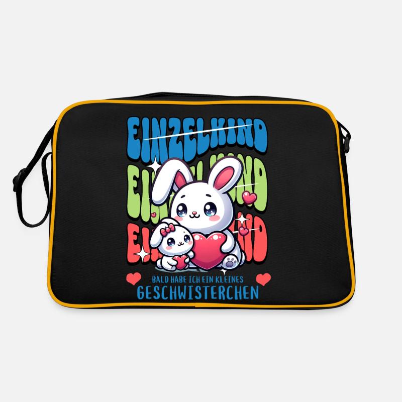 Only child I'm going to be a proud sister Retro Bag