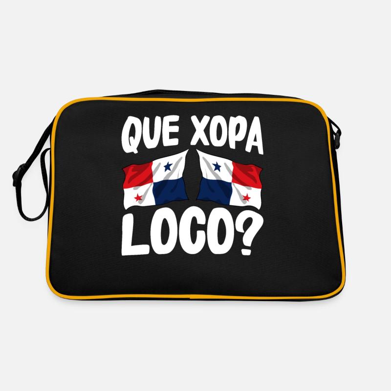 Panama Flag Panamanian Panama Flag Retro Bag