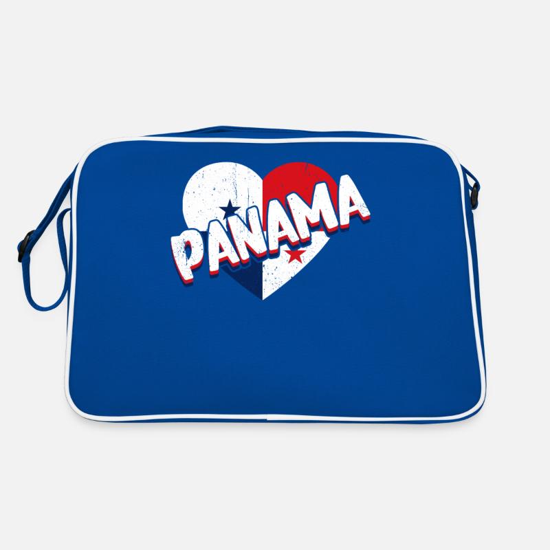 Drapeau panaméen Drapeau panaméen Sac Retro