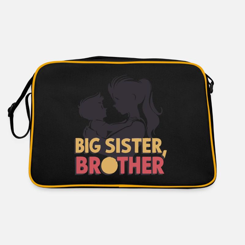 BIG SISTER BROTHER Retro Bag