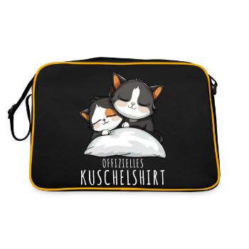 Chats Chemise de nuit officielle Chat - Sac Retro - noir/or - Dos