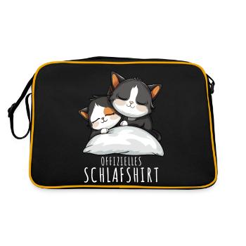 Chemise de nuit Cats Chemise de nuit officielle Cats - Sac Retro - noir/or - Dos