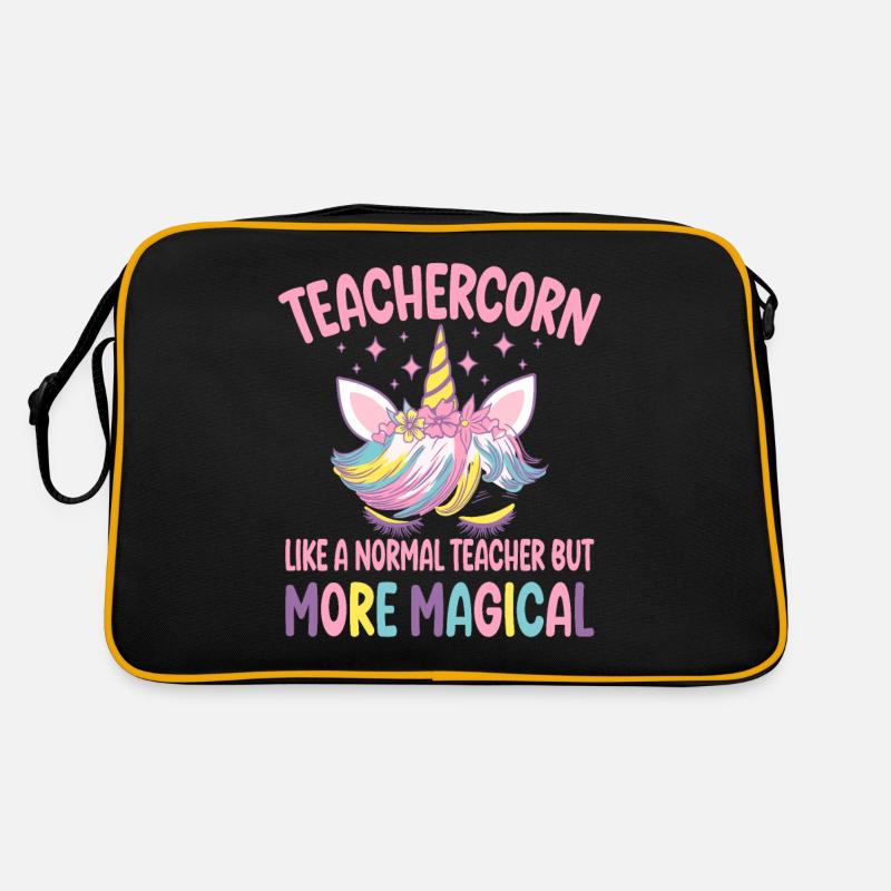 Teachercorn comme un tuteur d’enseignant normal Sac Retro