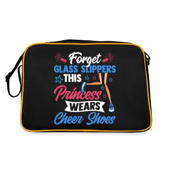 Forget Glass Slippers This Princess Cheerleader - Retro Bag - black/gold - Back