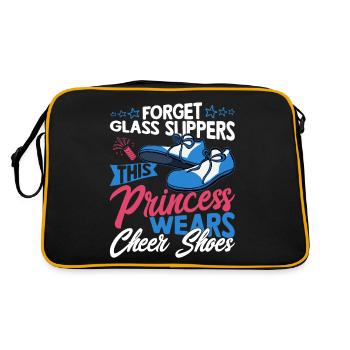 Forget Glass Slippers This Princess Cheerleading - Retro Bag - black/gold - Back