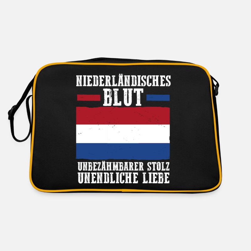 Netherlands Netherlands Holland Retro Bag