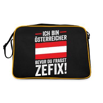 Austrians Austria - Retro Bag - black/gold - Back