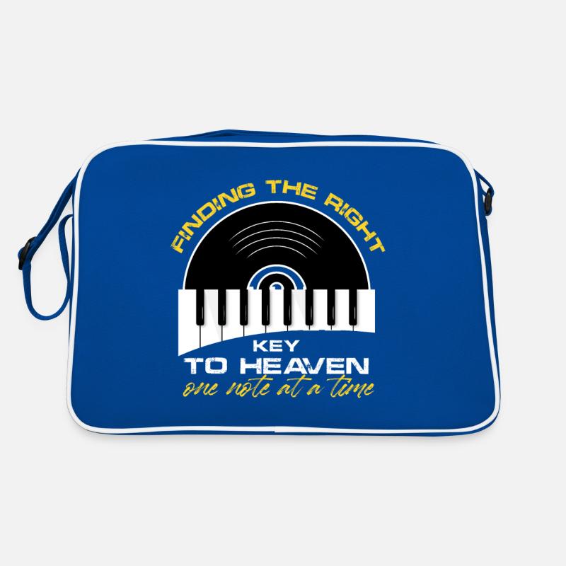 Finding The Right Key To Heaven One Note At A Time Retro Tasche
