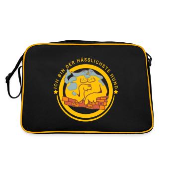 Modelling - Retro Bag - black/gold - Back