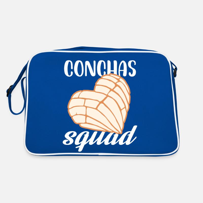 Conchas Squad Hispanic Shell Bread Mexican Retro Tasche