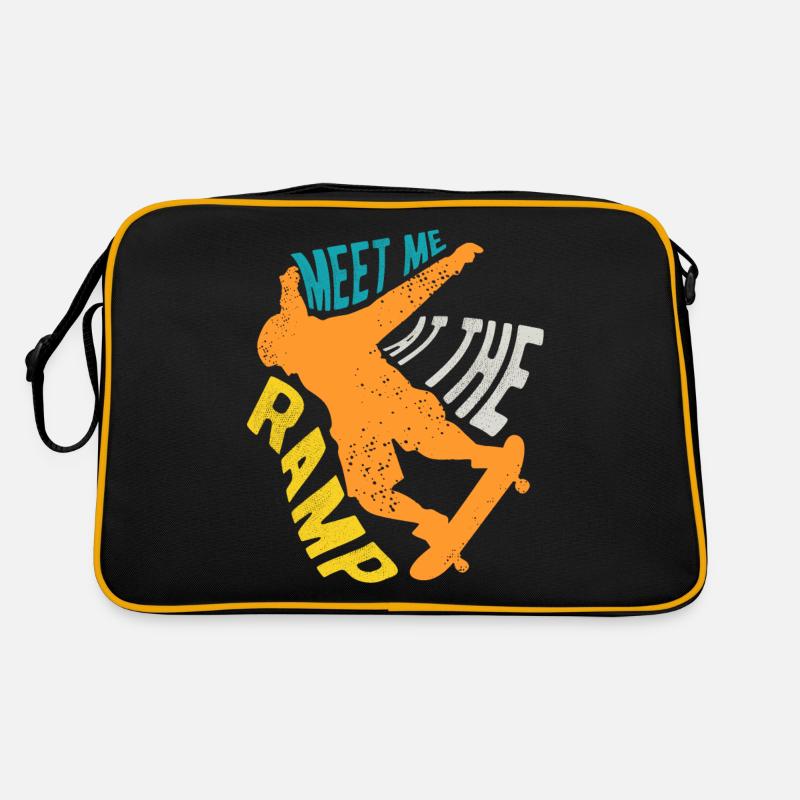 Skateboarding Skateboard Design For Skateboarder Retro Tasche