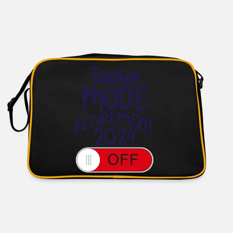 School's Out Forever Retirement 2024 Retired Retro Tasche