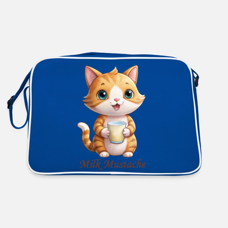 KATZEN, MILCHSCHNURRBART Retro Tasche