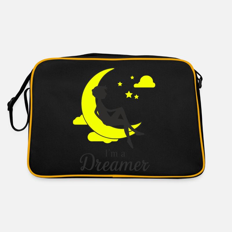 ICH BIN EIN TRÄUMER Retro Tasche