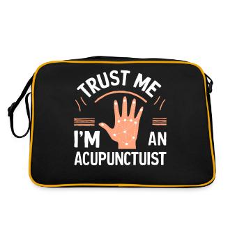 Acupuncture - Sac Retro - noir/or - Dos