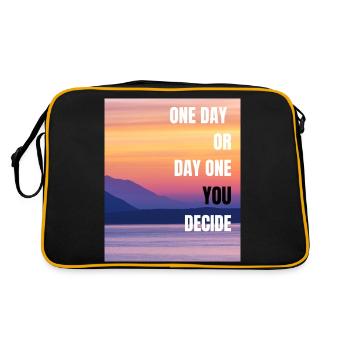 Dégustation - Sac Retro - noir/or - Dos