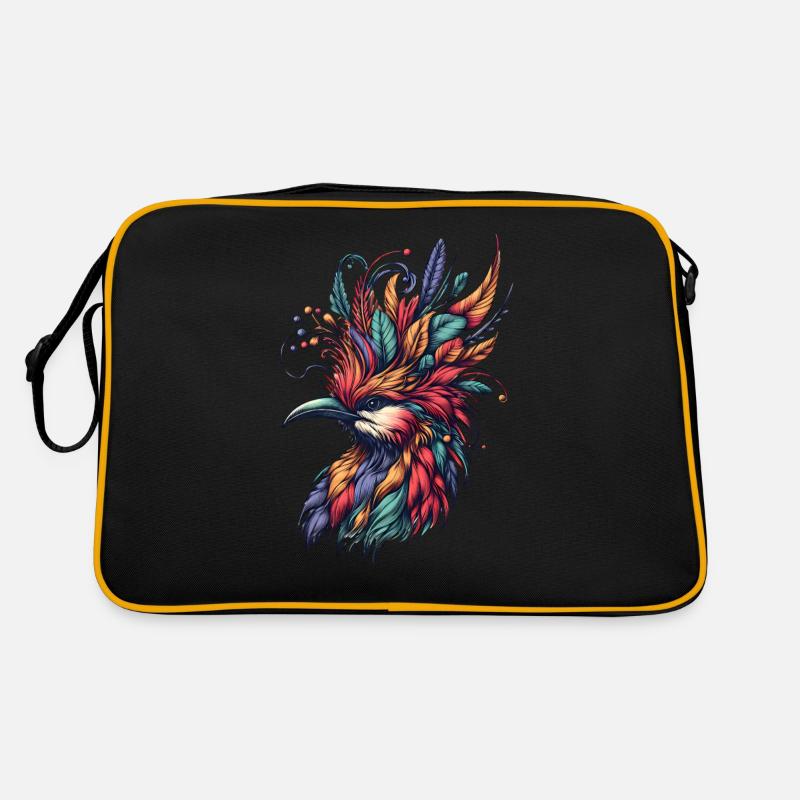 Oiseau tropical Nerd Sac Retro