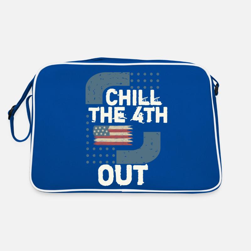 Funny 4 ter Juli Retro Tasche