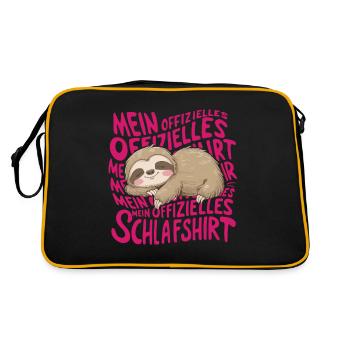 Ma chemise de nuit officielle - Sac Retro - noir/or - Dos