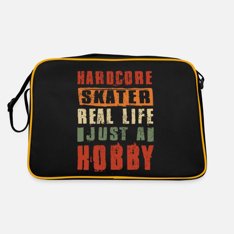 Skateboarding Skateboard Design For Skateboarder Retro Tasche