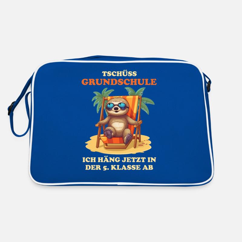 5. Klasse Realschule Gymnasium Grundschule 2024 Retro Tasche