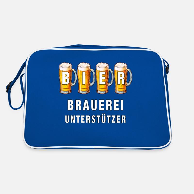BEER BREWERY SUPPORTERS Retro Bag